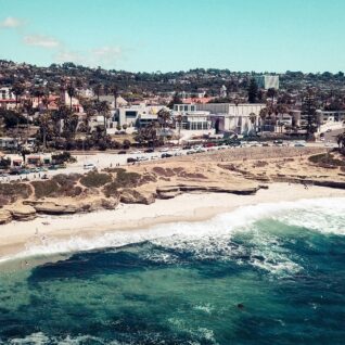 photo of La Jolla taken with a drone
